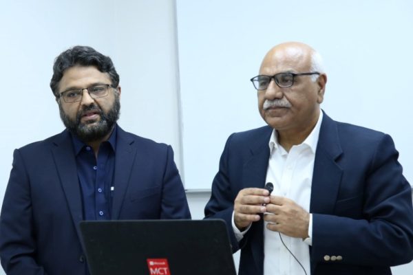 HAROON MALIK (CEO CORVIT) WITH DR. AMJAD SAQUIB (AKHUWAT) AT CORVIT ...