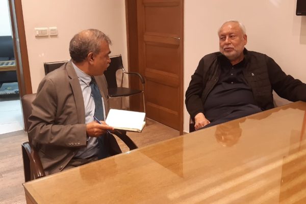 HAROON MALIK (CEO CORVIT) WITH DR. ALI SAJID (TI) AND ENG. JAVED ...